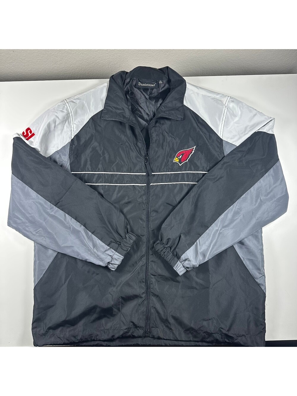 Dunbrooke Azizona Cardinals Black/ Grey Jacket L
